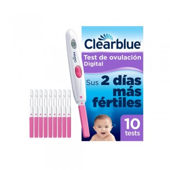 10 Test de ovulación Clearblue