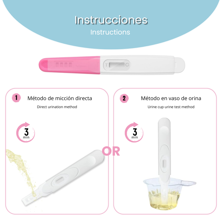 Tests de embarazo: Diagnóstico seguro