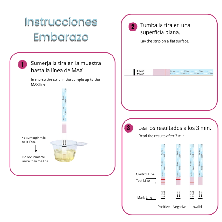 Pack 20 ovulación + 5 embarazo
